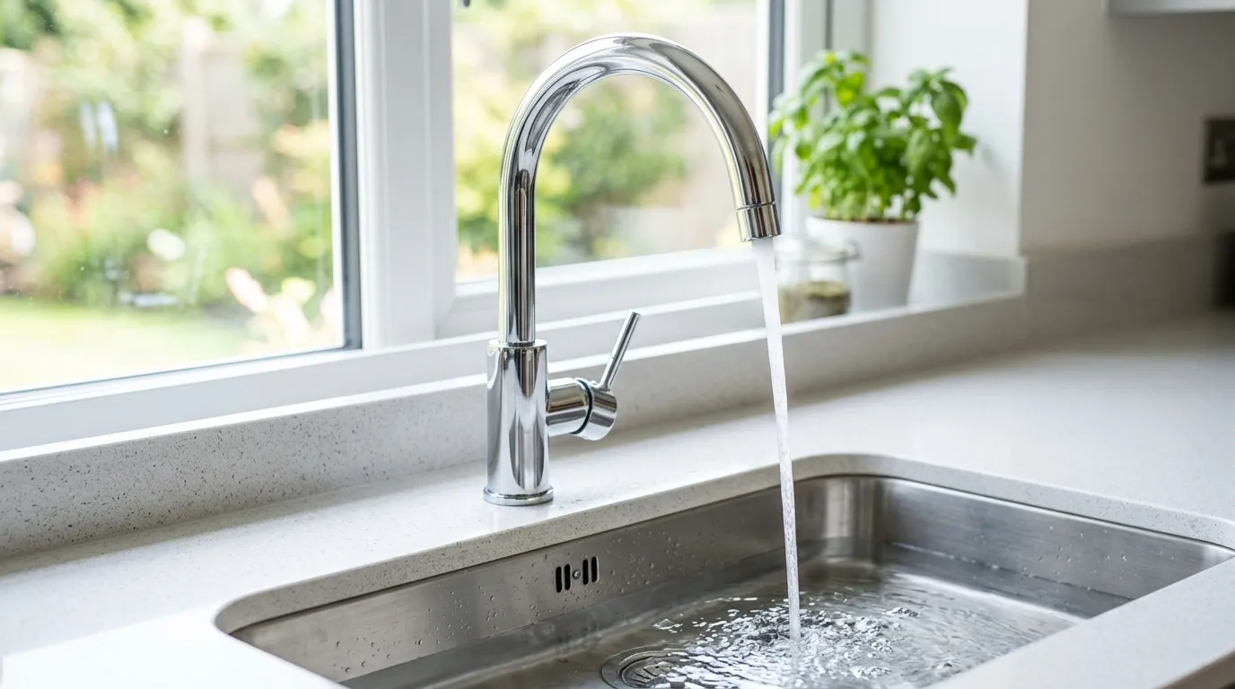 Local Plumbing Master Pros same day plumber fixing a faucet in Valley Home, CA